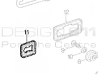 Door Handle Seal - Small Porsche 924 / 944
