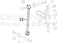 Drop Link Front. Porsche 911 1965-73 / 930 1975-77