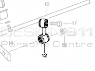 Drop Link Rear. Porsche 911 1978-89 / 930 1978-89  (93033307100, 93033307200)