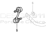 Drop Link Rear. Porsche 996 GT2/GT3