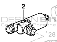 Idle Control Valve. Porsche 928 S4 / 928 GT / 928 GTS