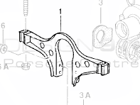 Transmission Mount Porsche 996 1997-00