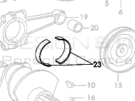 Big End Conrod Bearings. Porsche 911 1965-71 / 914 1970-76