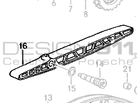 Slide Rail for Timing Chain. Porsche 964 / 993