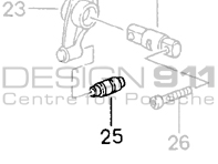 Hydraulic Valve Tappet Porsche 993 Carrera / 993 Carrera RS