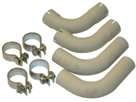 Exhaust Pipe and Clamp Porsche 356A