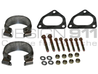 Mounting Kit for Cross Pipe Set. Porsche 993 C4S Bischoff