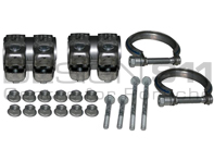 Mounting Kit for Rear Exhaust Porsche 996 Carrera / GT3