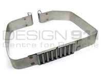 Exhaust Strap. Porsche 996 Turbo / GT2