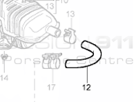 Exhaust U Tube - Porsche Boxster 986 2.7L /3.2L 2000>>