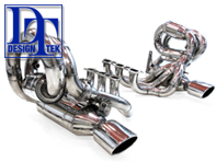 Sports Exhaust Package System (+37 bhp) DesignTek for Porsche 996 GT3