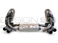 Exhaust Muffler "Switchable" System Original Porsche 997