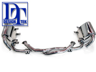 DesignTek Sports Exhaust Package (+12 to 18bhp) Porsche 996 C2 / C4