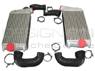 Radiator Inter Coolers Kit. Porsche 997 Turbo