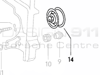 Cam Belt Tensioner Porsche 924 / 924 Turbo
