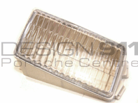 Fog Lamp Lens Front. Porsche 911  1984-89 (OE Part No 91163194101 / 91163194201)