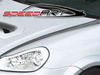 Bonnet Winglets / Spoiler TITAN SpeedART. Porsche 957 Cayenne
