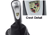 Gearshift Leather Black Porsche 993 RS