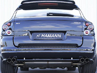 Rear Apron End Panel with Integrated diffuser. Hamann for Cayenne