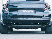 Rear Apron End Panel with Integrated diffuser. Hamann for Cayenne