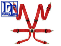 6 Point Race / Ralley Harness with FIA Appoval DesignTek