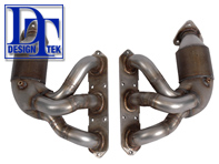 Exhaust Manifold / Header with 200 CELL CAT for Porsche Boxster 987/ Cayman   DesignTek