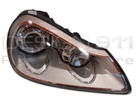 Headlamp Litronic. Porsche Cayenne 957 2007>> LHD Cars
