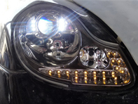 Headlamp with LED Bulbs for Porsche 996 / Boxster 986 RHD Cars