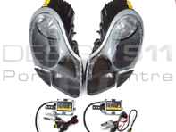 Headlamp Clear and HID Kit Porsche 986 Boxster / 996