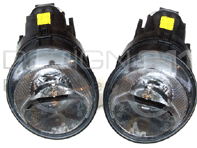 Headlamps set Porsche 993 for RHD cars