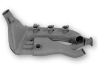 Exhaust Heat Exchanger Left. Porsche 911 1965-73 Mechanical Injection