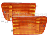 Indicator Reflector Front Amber. Porsche 964