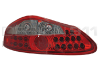 Indicator Unit Rear Smoked/Red with Leds Porsche 986