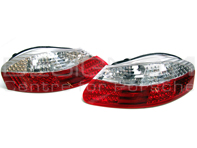 Indicator Unit Rear Clear/Red with Leds. Porsche 986 Boxster