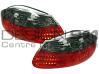 Indicator Unit Rear Smoked/Red with Leds Porsche 986