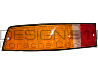Indicator Lens Rear with Black Rim Porsche 911 (OE No. 91163194901 / 91163195000)