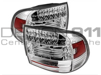 Indicator Units Rear CRYSTAL CLEAR with LED Bulbs. Porsche Cayenne 955