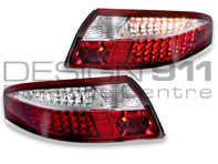 Indicator Unit Rear Clear/Red with LED bulbs for Porsche 996