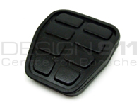Rubber Pedal for Cluch or Brake Porsche 924S / 944 / 968