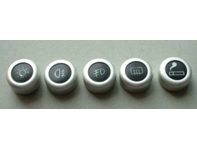 Alloy Switch covers. Porsche 964