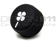 Fan Knob. Black. Porsche 968