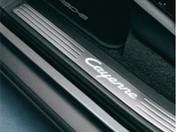 Side Sills Trims Stainless Steel, Illuminated. Porsche Cayenne 955 / Cayenne 957