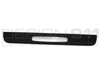 Side Sill Trim Black Plastic with Logo. Porsche 997 Carrera MKI / 997 Carrera MKII