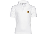 Porsche Boy's Polo Shirt, White