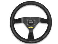 Steering Wheel MOD78 - Black Lth / Black Suede - Momo