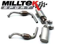 Sports Exhaust Muffler / Silencer Rear box (Inc. Rear Catalysts). Porsche Boxster S / Cayman S  MILLTEK SPORT