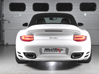 Sports Exhaust Muffler Cat Back (ROAD) Rear box Porsche 997 Turbo Gen2 MILLTEK SPORT
