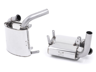 Sports Exhaust Muffler / Silencer Rear box. Porsche 997 Carrera  MILLTEK SPORT