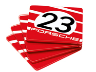 Porsche 917 Glass coasters