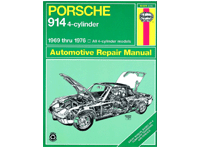 Porsche 914 1969-75 - Haynes Manaul Book (USA)